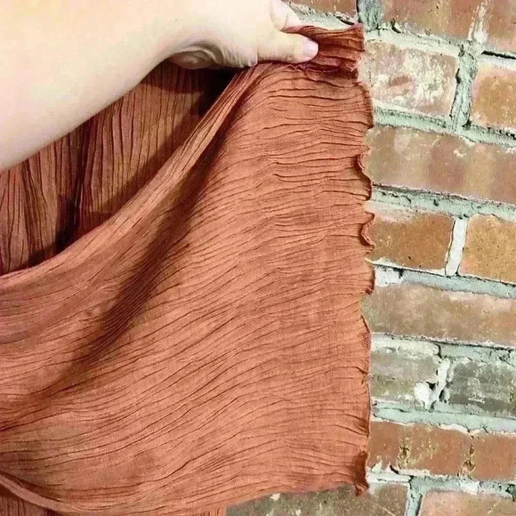 ASTR Janesa Rust Pant In Brown Size Small - Picture 4 of 7